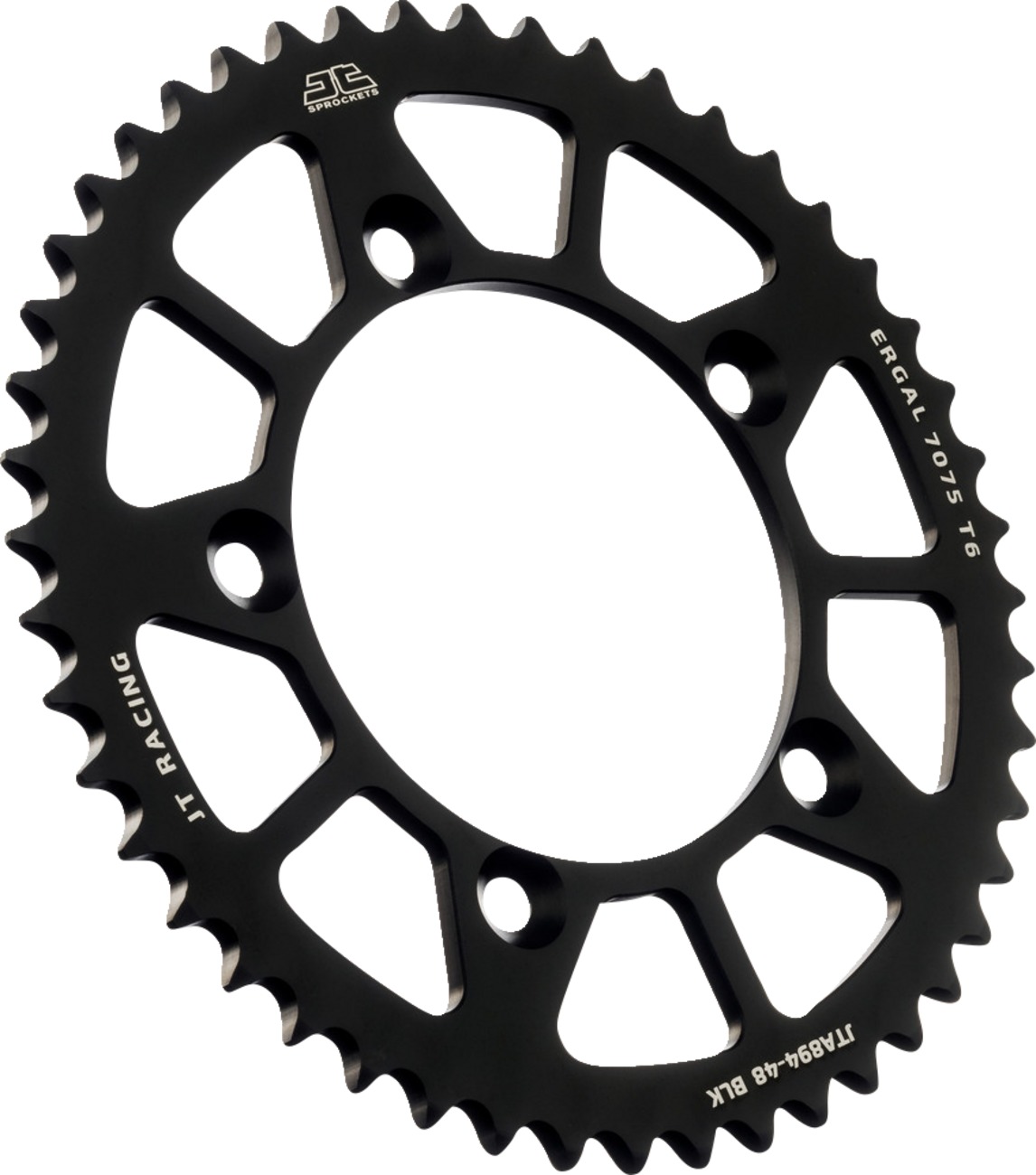 Black Aluminum Rear Sprocket - 48 Teeth 420 Pitch - Click Image to Close