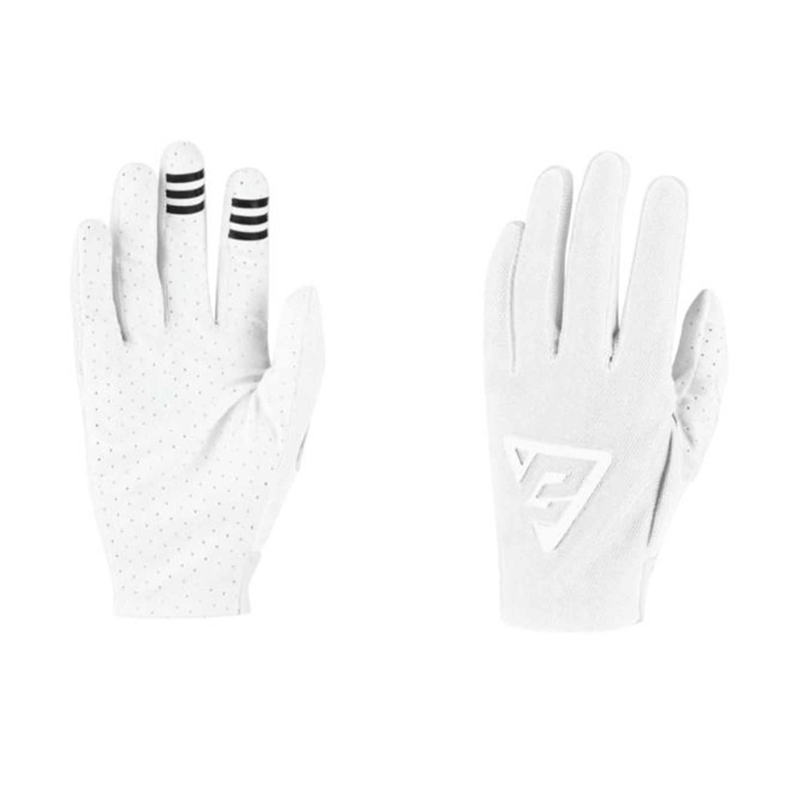 Answer 23 Aerlite Glove White/Black Youth - Large - Click Image to Close