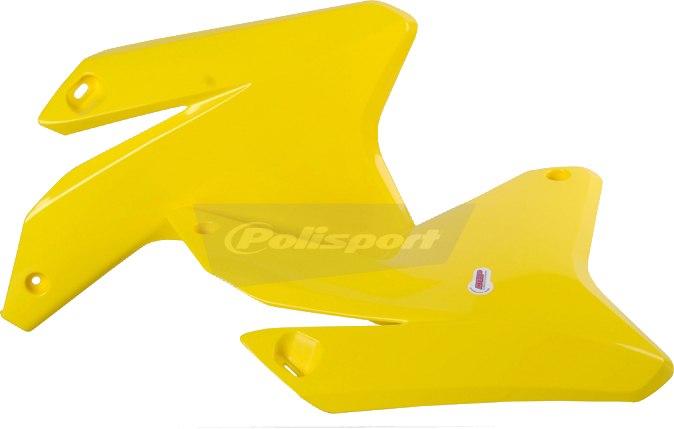 Radiator Shrouds - Original Yellow - For 05-06 Suzuki RMZ450 - Click Image to Close