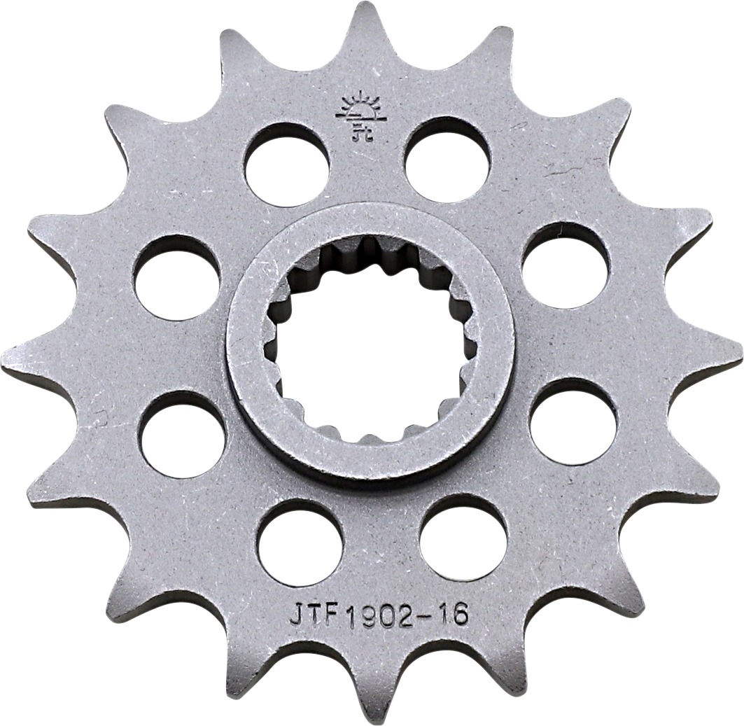 Front Steel Countershaft Sprocket - 16 Tooth 520 - Click Image to Close