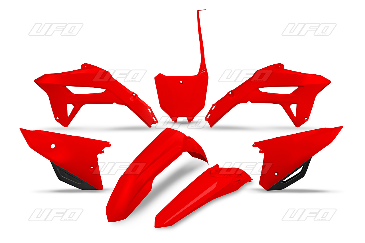 Complete Kits for Honda - Honda Plastic Kit Red - Click Image to Close