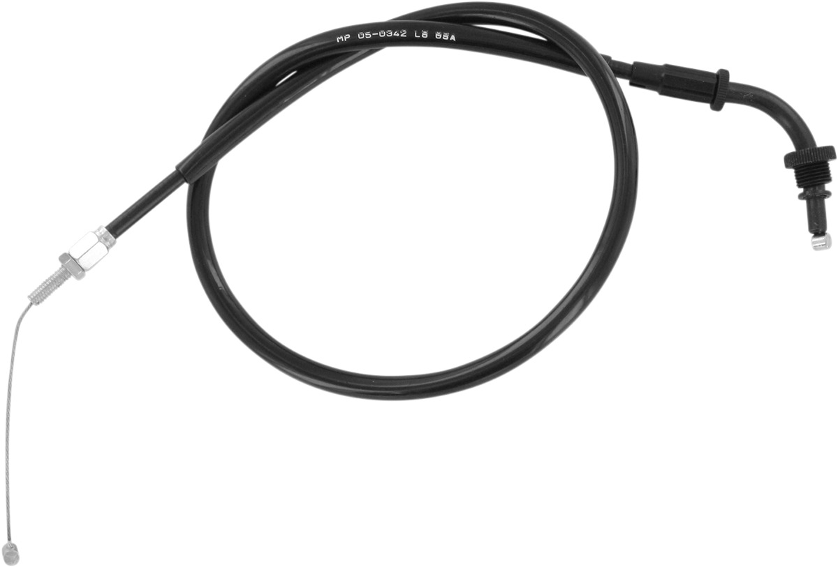 Throttle Push Cables - Throttle Push Yam Blk Vinyl - Click Image to Close