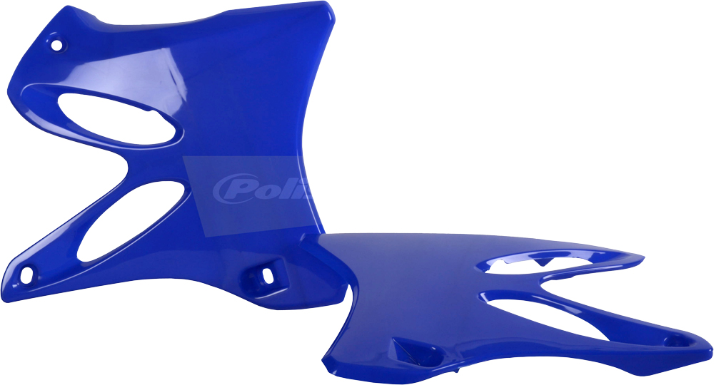 Radiator Shrouds - Blue - For 02-14 Yamaha YZ125 YZ250 - Click Image to Close