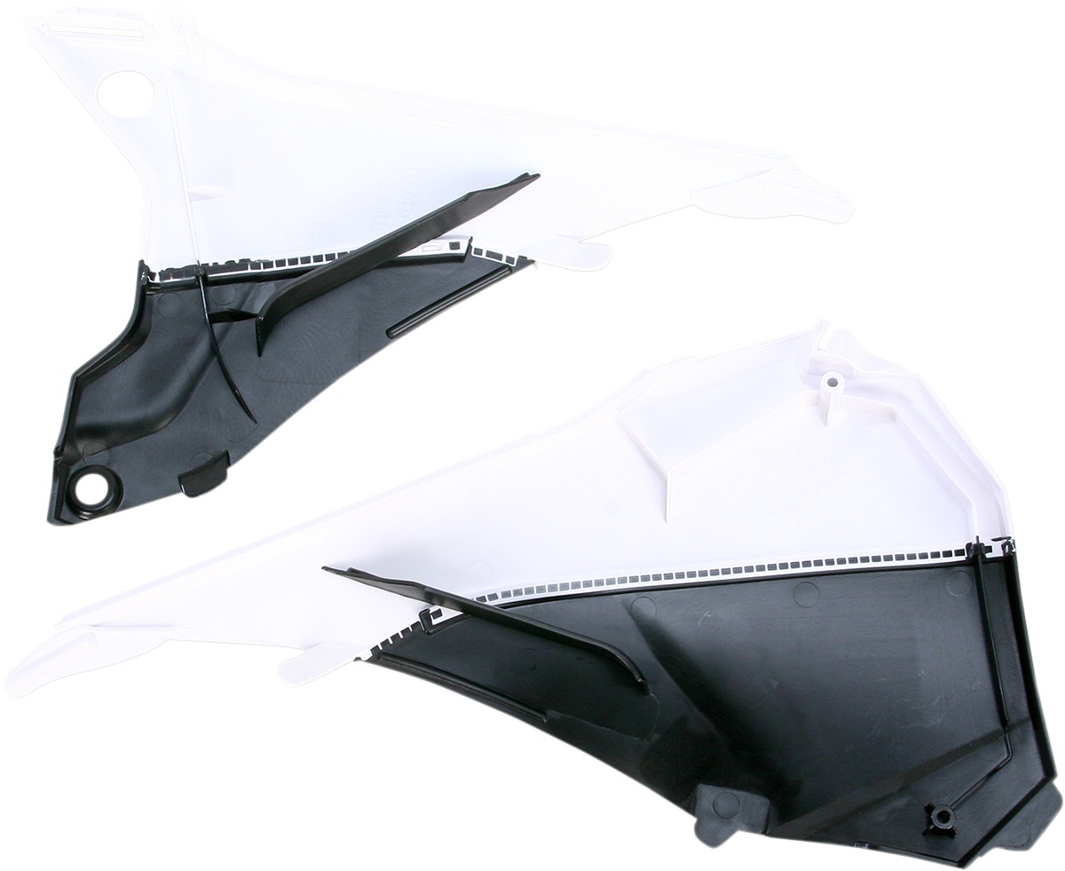 Air Box Covers for KTM - Air Box Cvr Excf/Xcw2014 Wht - Click Image to Close