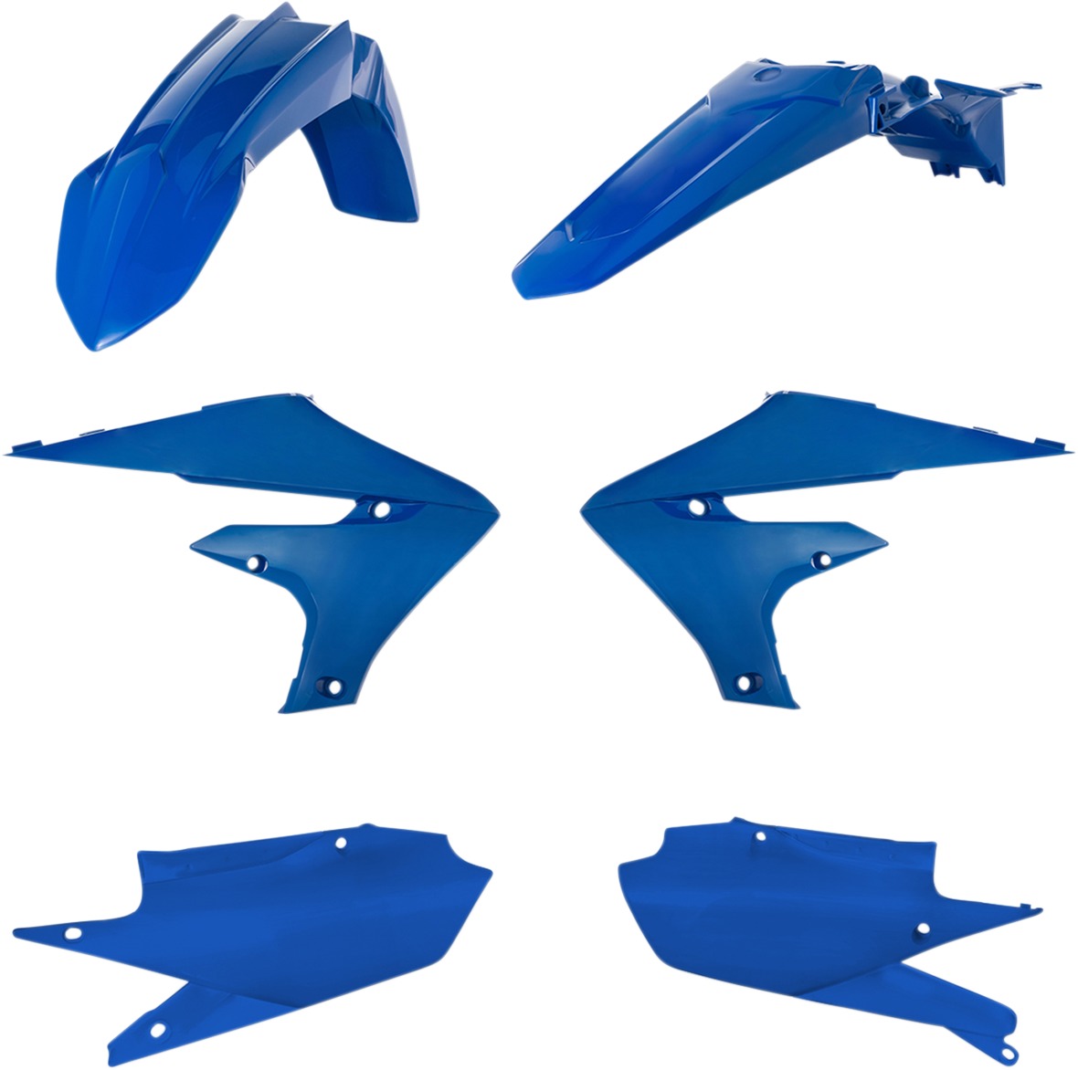 Standard Plastic Kits for Yamaha - Plastic Kit Yam Blu - Click Image to Close