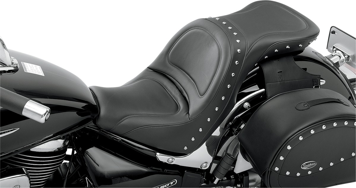 Explorer Special Studded 2-Up Seat Black Gel - For 05-13 Suzuki C50 - Click Image to Close