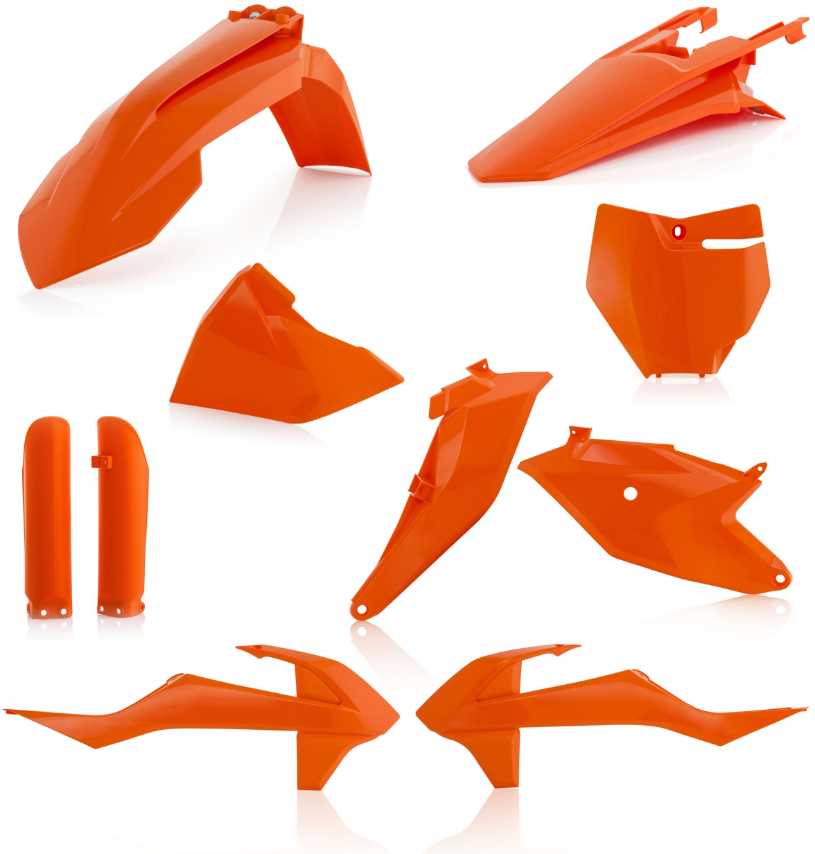 Full Plastic Kit - Orange - For 18-20 KTM 85 SX - Click Image to Close