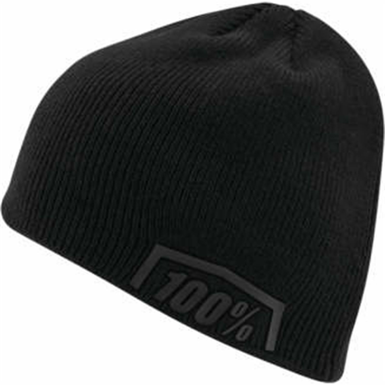 100% Essential Beanie Blkblk - Click Image to Close