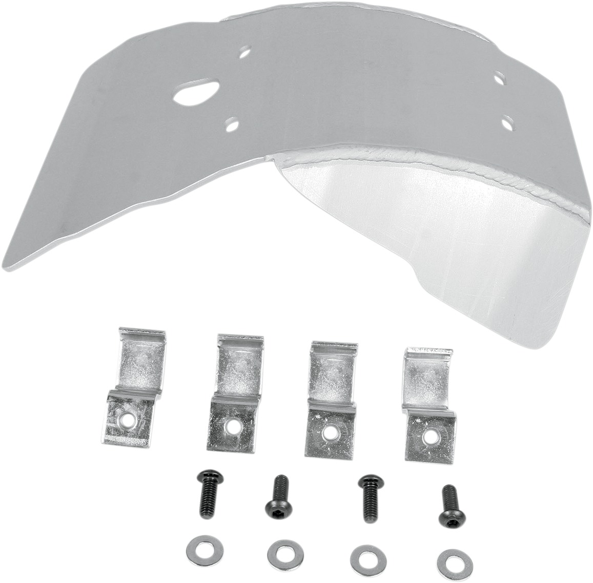 Aluminum Skid Plate - For 05-21 Yamaha YZ125 YZ125X - Click Image to Close