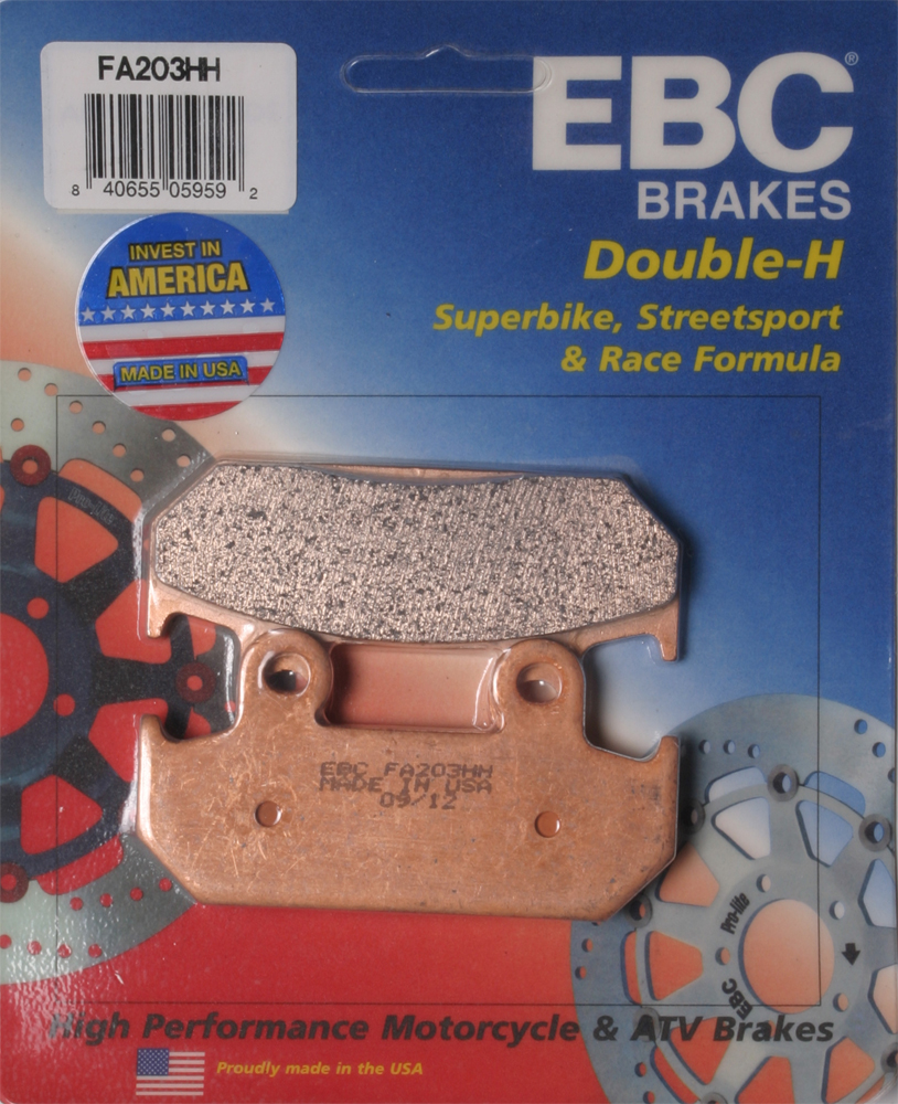 Sintered Double-H Brake Pads - Click Image to Close