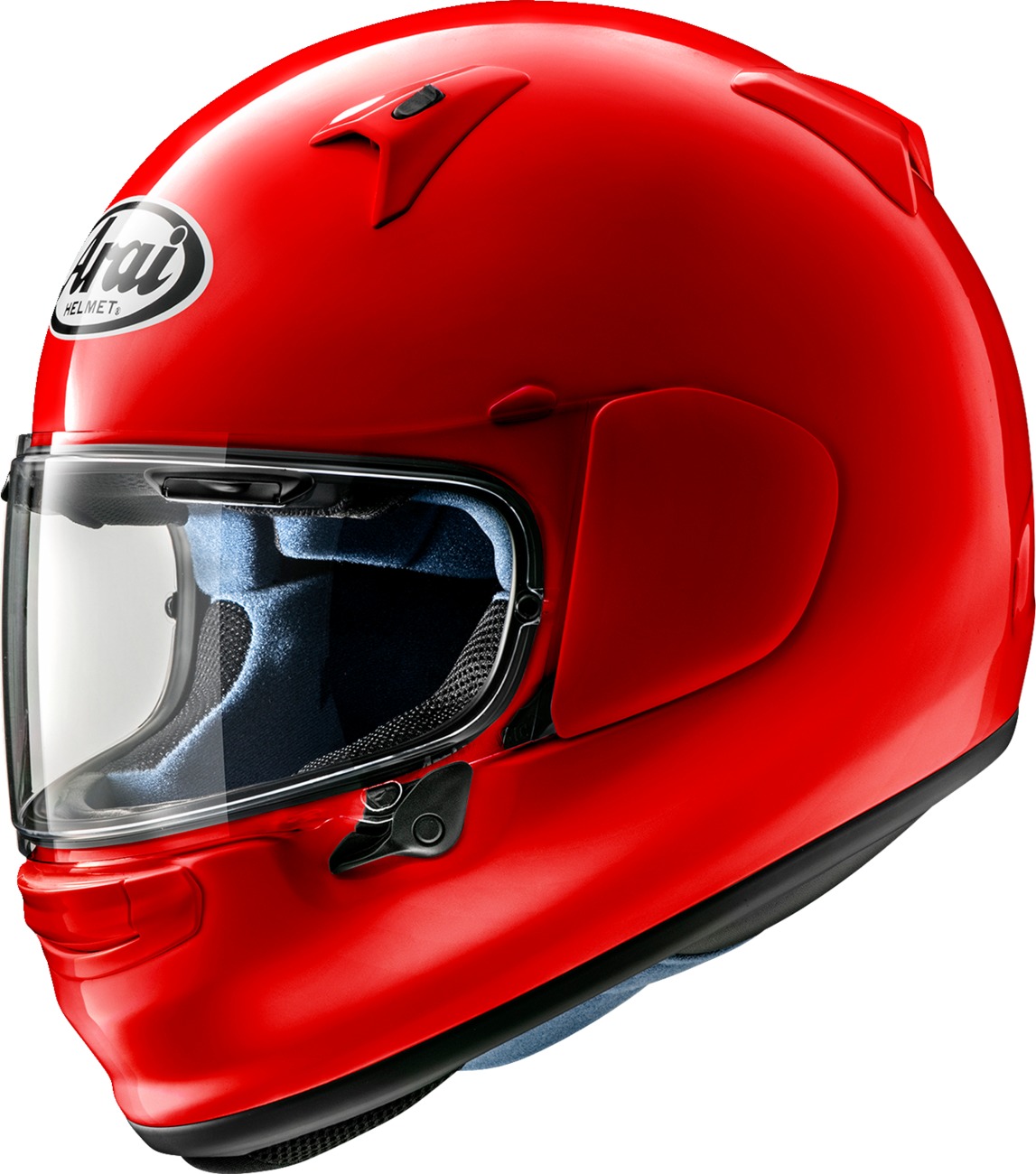 Arai Regent-X Solid Helmet - Code Red - Medium - Full-face helmet in Code Red, size Medium - Click Image to Close