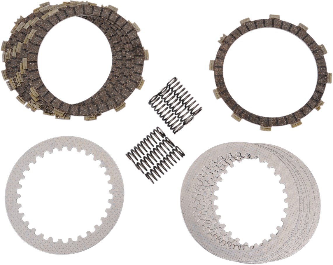 DRC Complete Clutch Kit - Cork CK Plates, Steels, & Springs - For 04-06 Yamaha YFZ450 - Click Image to Close