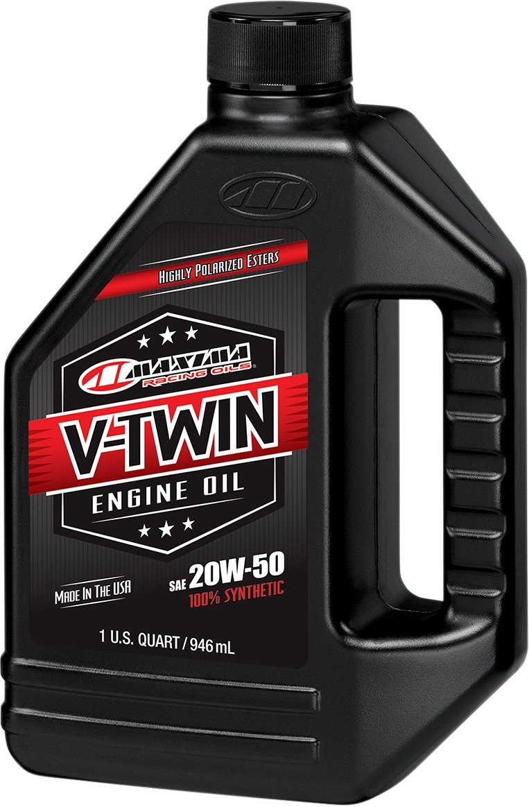 V-Twin Full Synthetic Oil - V-Twin Full Syn 20W50 Qt - Click Image to Close