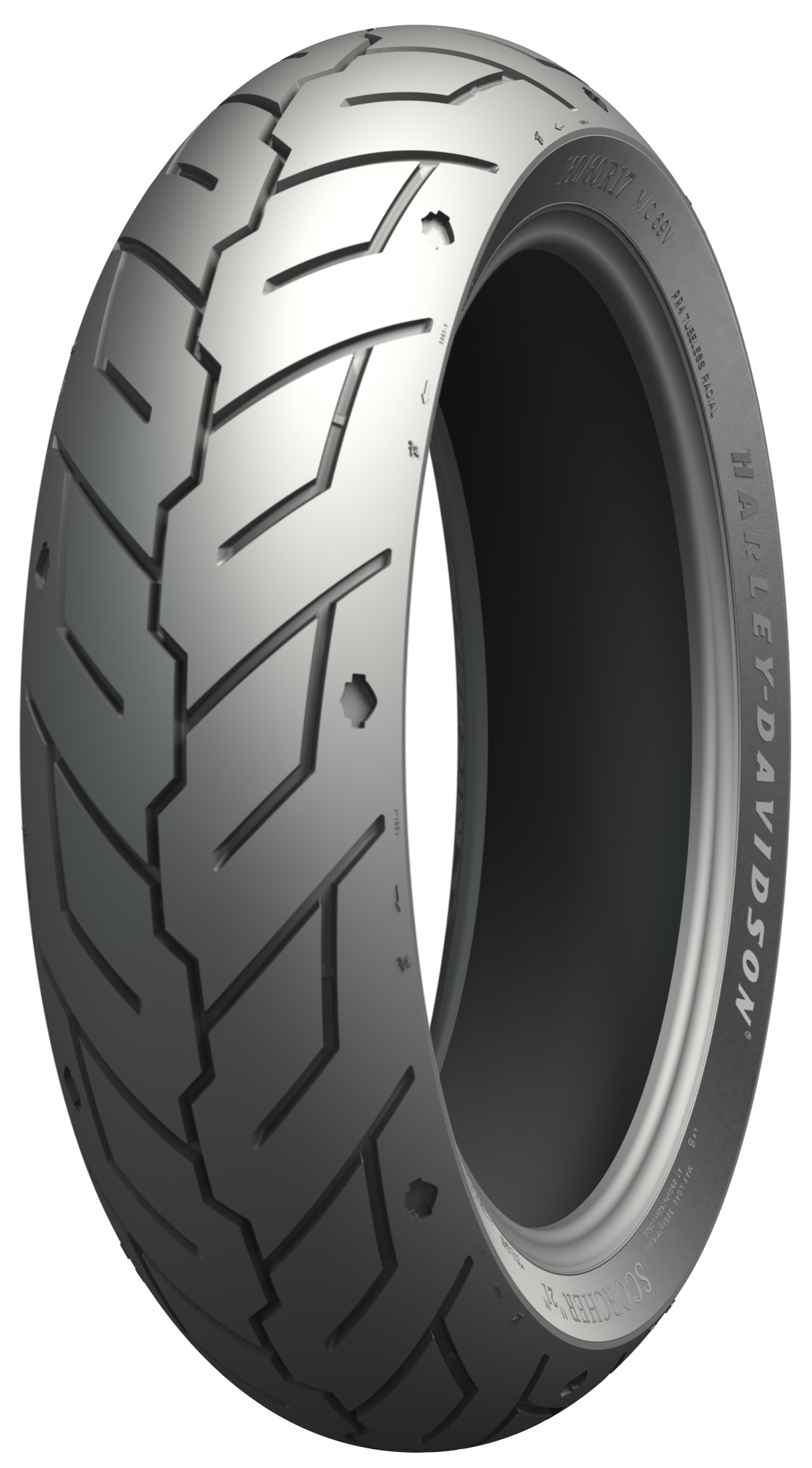 160/60R17 69V Scorcher 21 Rear Motorcycle Tire - TL - Click Image to Close