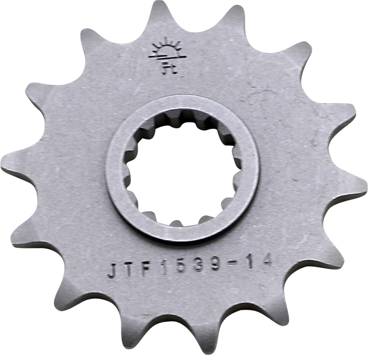 Front Steel Countershaft Sprocket - 14 Tooth 520 - Click Image to Close