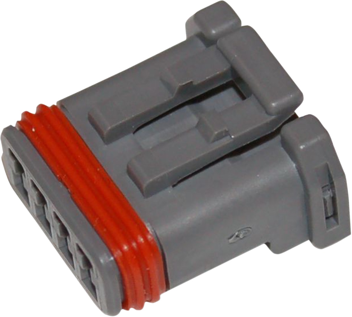 MX-1900 4-Position Connectors - Mx-1900 4-Pos Sckt Hsng Gry - Click Image to Close