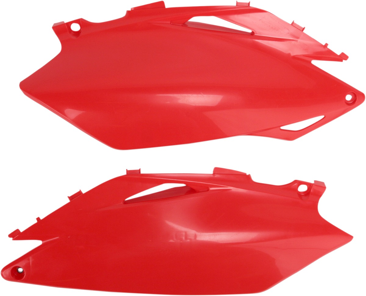 Side Panels - Red - For 09-12 Honda CRF450R 10-13 CRF250R - Click Image to Close