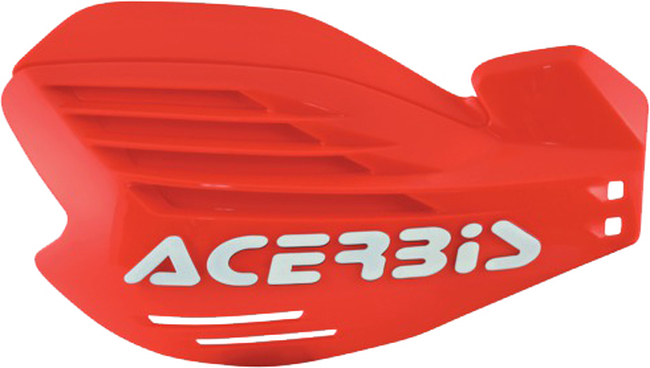 X-force Handguards - Red - W/ Spoiler & Bar Mount - Click Image to Close