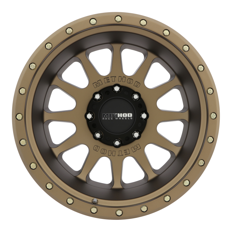 MR605 NV 20x10 -24mm Offset 8x6.5 121.3mm CB Method Bronze Wheel - Click Image to Close