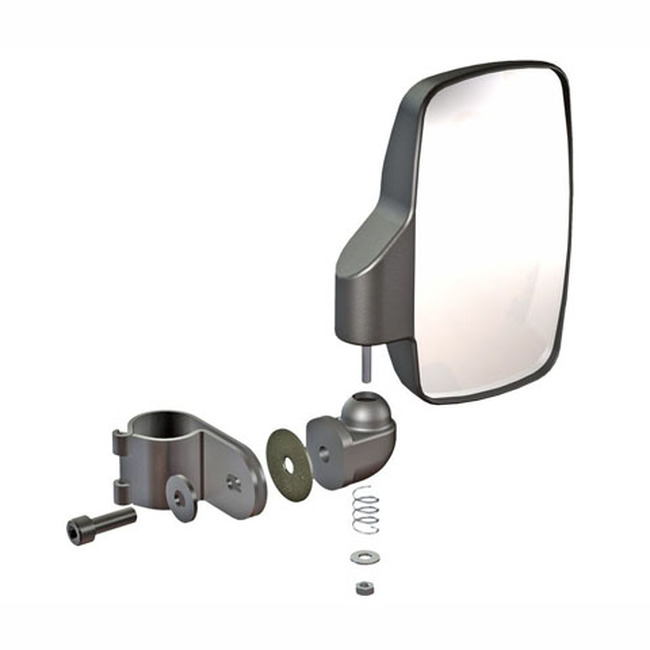 Side View Mirror 1.50in Clamp - Click Image to Close