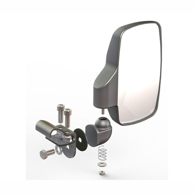 Side View Mirror Pro Fit Clamp - Click Image to Close