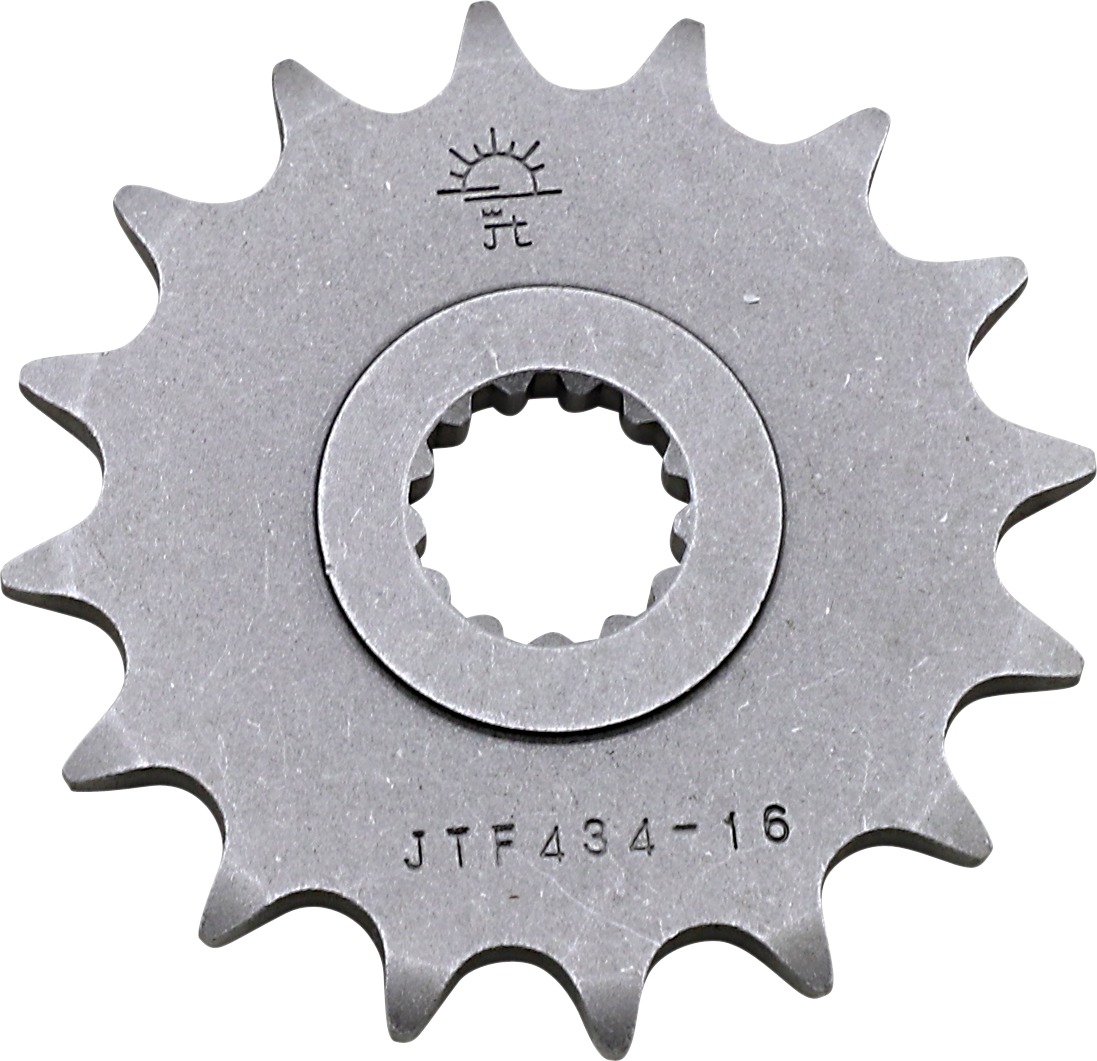 Front Steel Countershaft Sprocket - 16 Tooth 520 - Click Image to Close