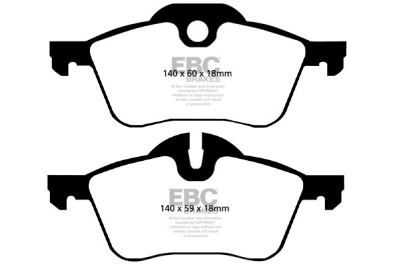 Greenstuff Front Brake Pads - For 02-03 Mini Hardtop 1.6 - Click Image to Close