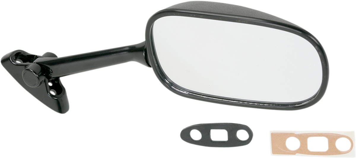 Right Mirror Replacement - Black - Replaces Suzuki 56500-16G00 - For 03-04 Suzuki GSXR1000, 03-07 SV1000S & 03-08 SV650S - Click Image to Close