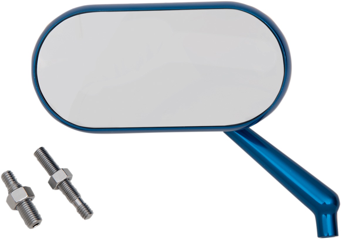 Oval Mirror Lh Blue - Click Image to Close