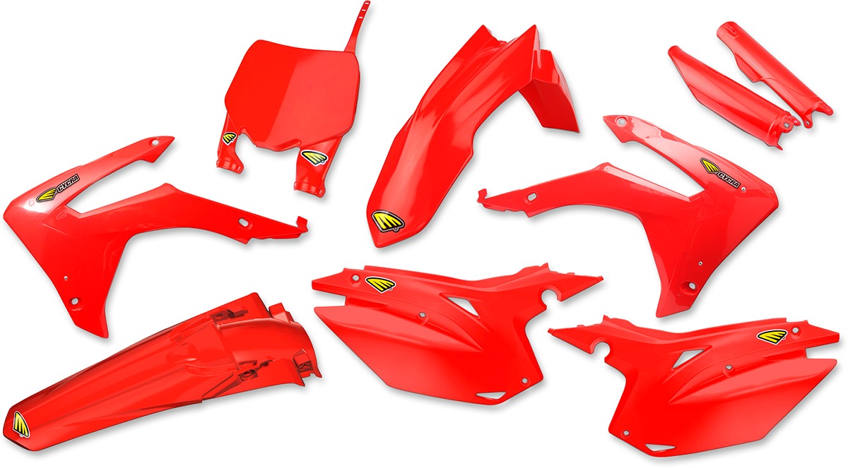 Complete Powerflow Body Kits for Honda - Pflow Body Kit Hon Red - Click Image to Close