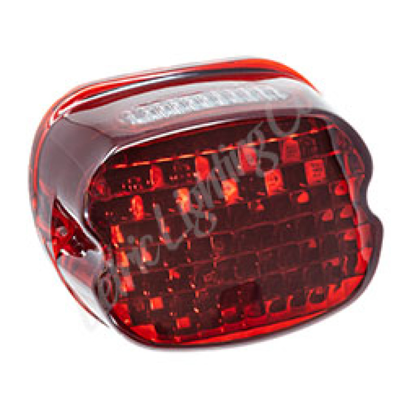 Letric Lighting Slantback Led Taillight Red - Click Image to Close