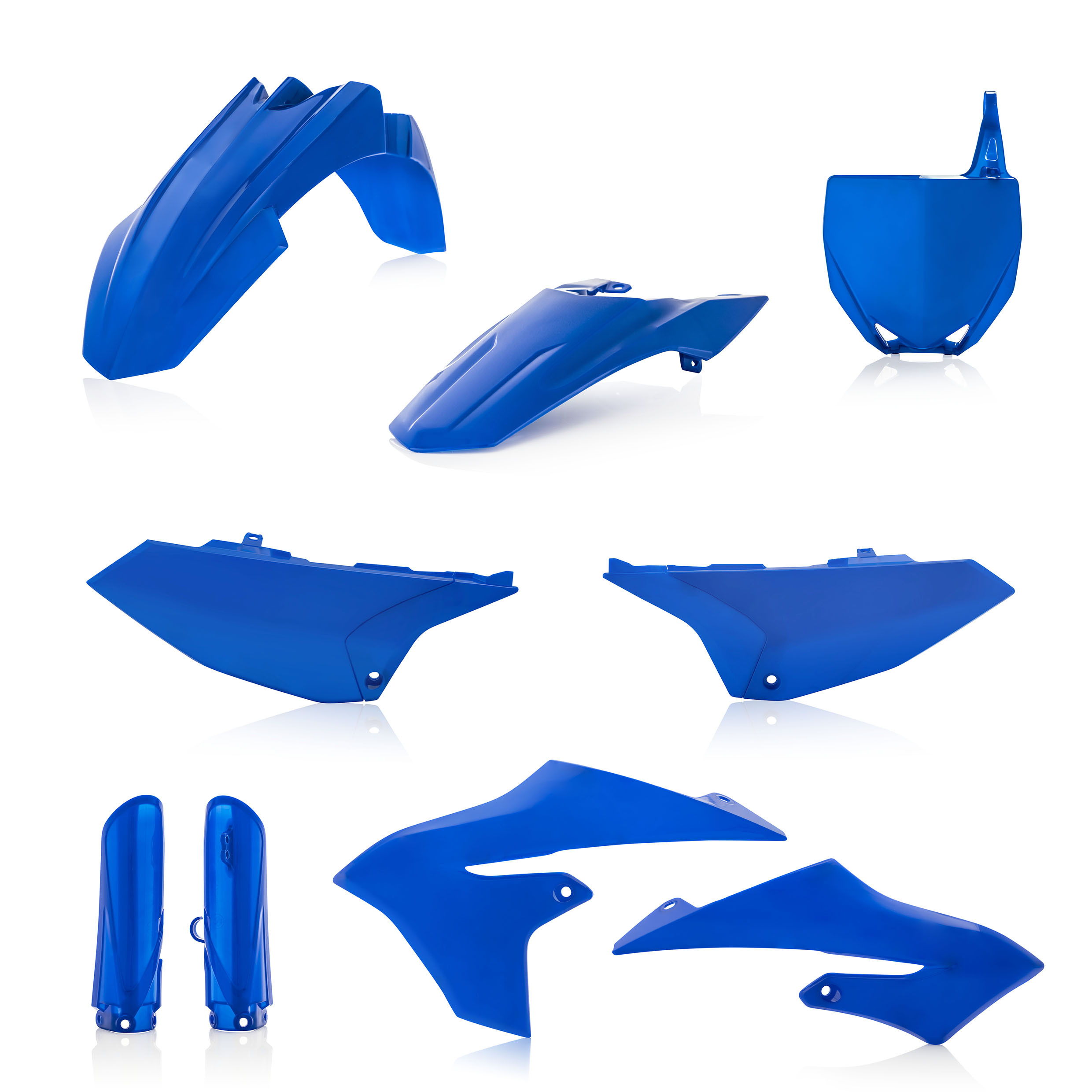 Full Plastic Kit - Blue - For 19-23 Yamaha YZ65 - Click Image to Close