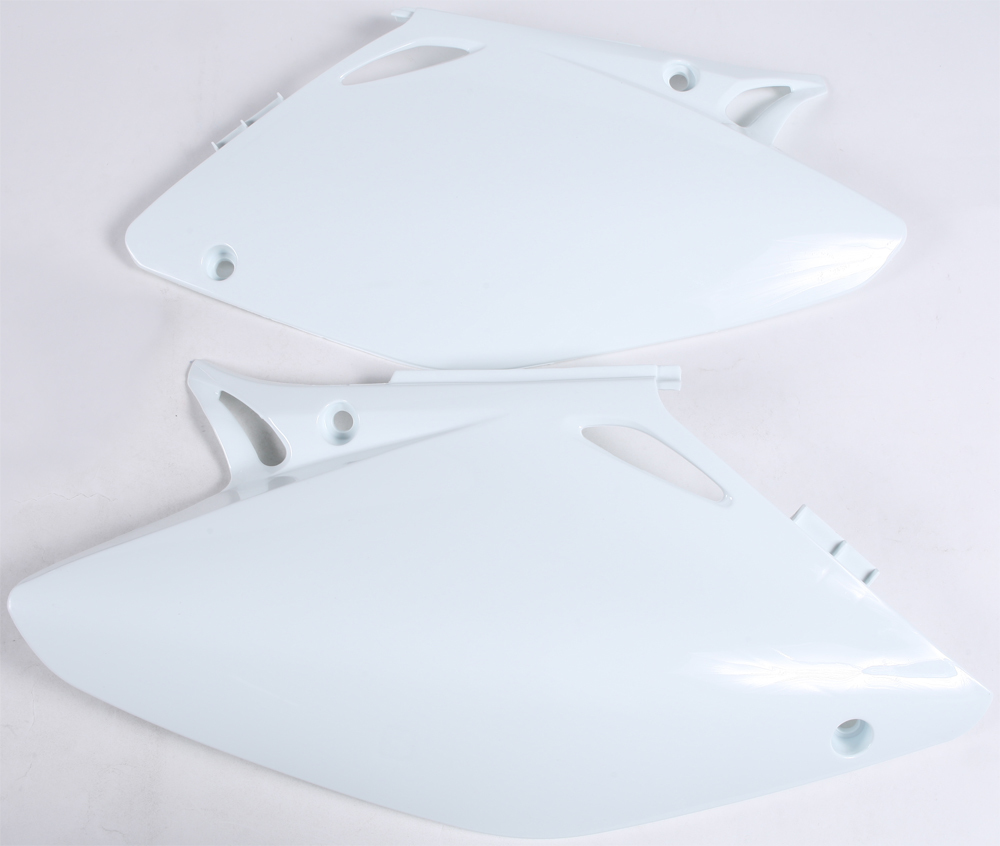 Side Panels - White - For 02-04 Honda CRF450R - Click Image to Close