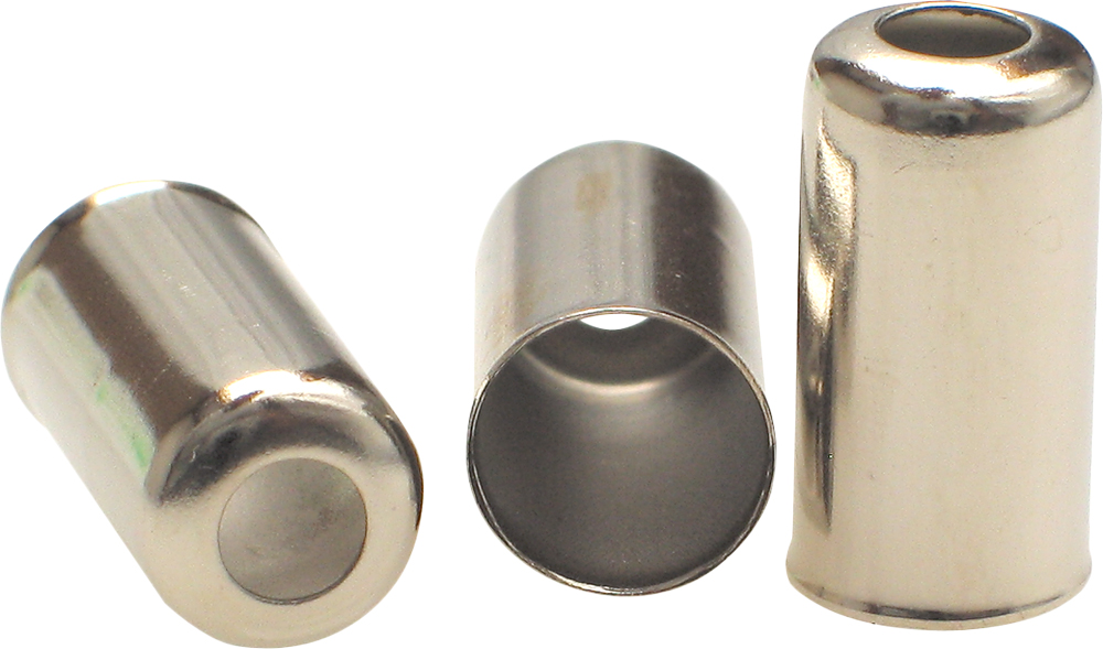 Cable Housing End 7mm Long Cap Fittings 10/pk - 8mm O.D. For 7mm Housing - Click Image to Close