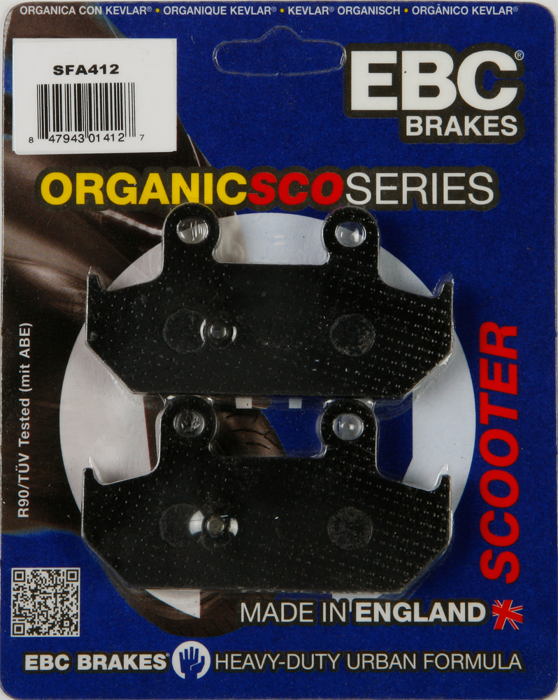 Standard Organic Brake Pads - Click Image to Close