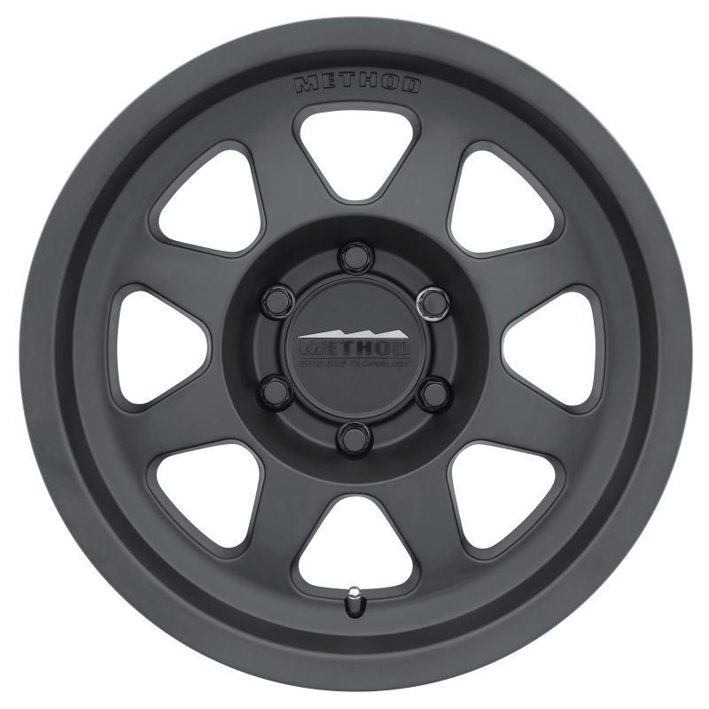 MR701 18x9 +18mm Offset 6x5.5 106.25mm CB Matte Black Wheel - Click Image to Close