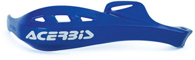 Rally Profile Handguards - Blue - w/ Universal Bar Mount Kit - Click Image to Close