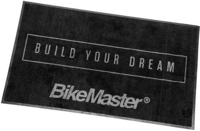 BikeMaster 5ft x 3ft Shop Mat - Black - Click Image to Close