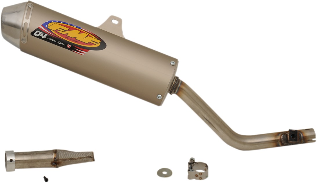 Q4 Slip On Exhaust - For 03+ Honda CRF150F & CRF230F - Click Image to Close