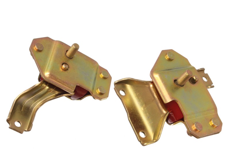 Energy Suspension Mustang 4.6L Motor Mounts - Red - Click Image to Close