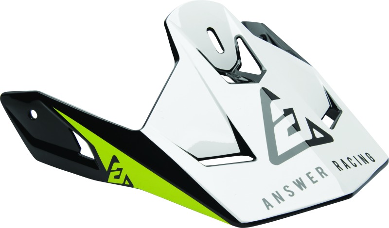 AR1 Swish Visor Green/Hyper Acid/White - Youth - Click Image to Close