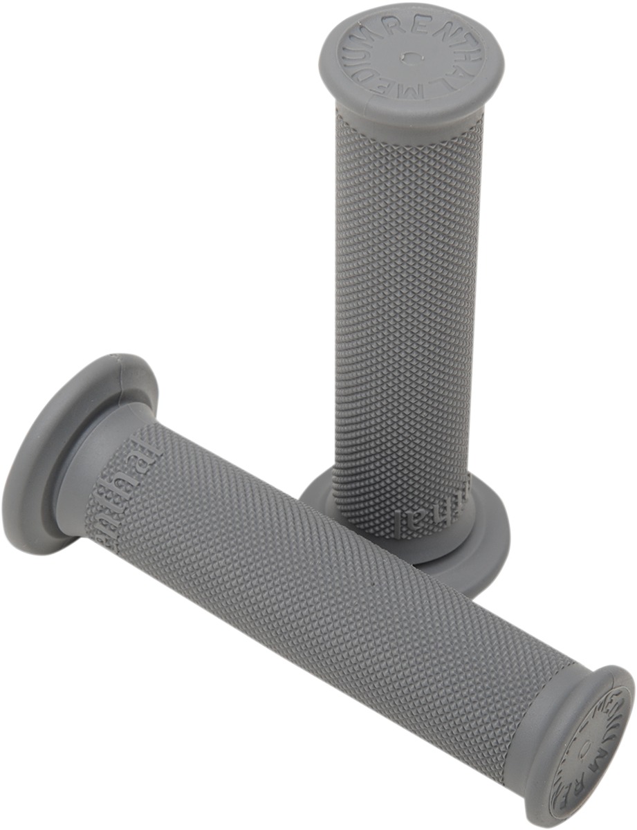 ATV Grips Medium Full Diamond - Medium Grey - Click Image to Close