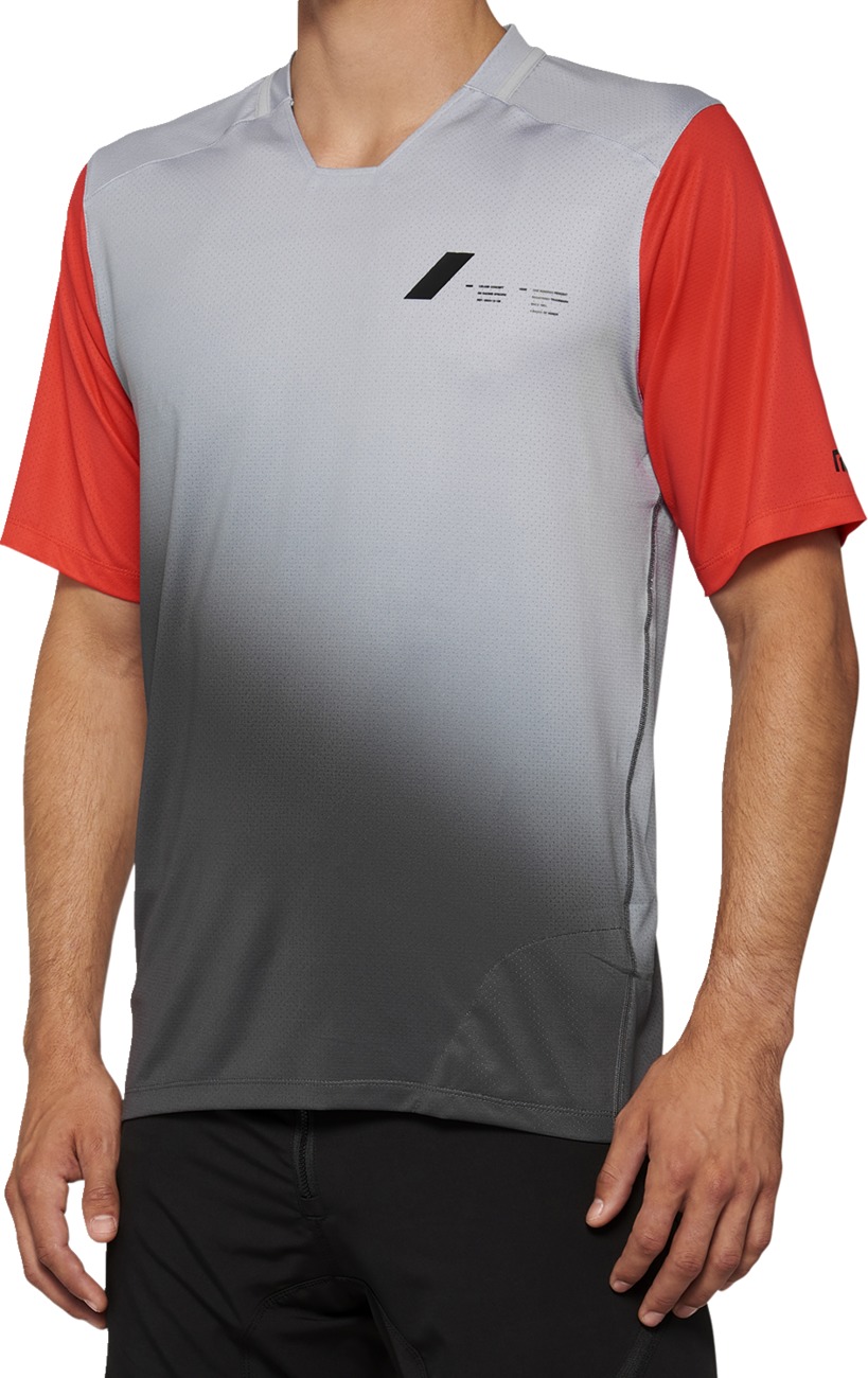 Men's Celium Jersey - Celium Jsy Gryred Lg - Click Image to Close