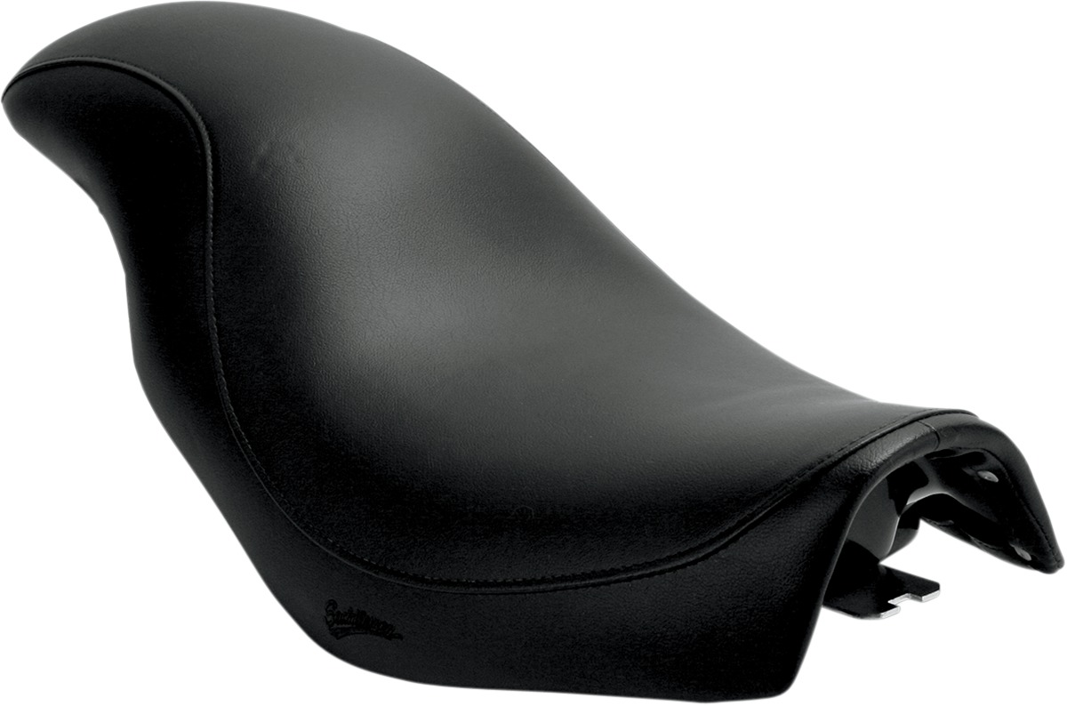 Profiler Smooth 2-Up Seat Black Gel Low - For 97-07 Honda VT1100C Shadow Spirit - Click Image to Close