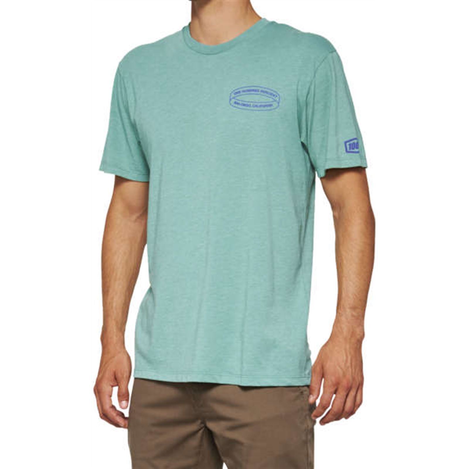 100% Infinitee Tee Ocean Blu Sm - Click Image to Close