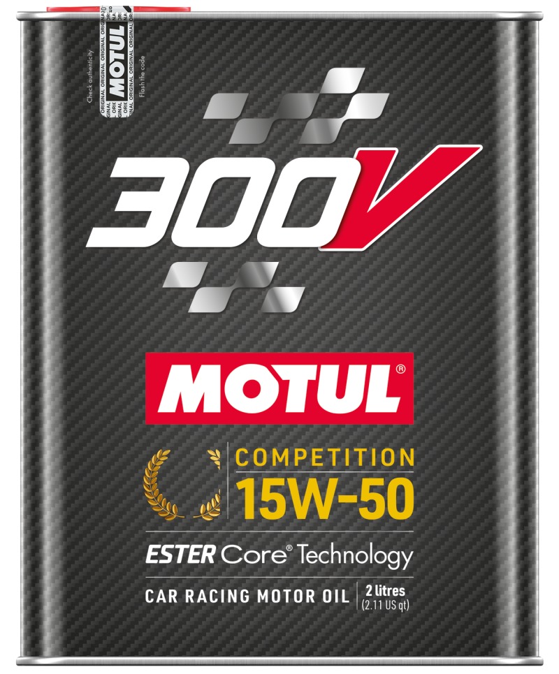 300V Competition Synthetic 15w50 Engine Oil - Case 10 X 2 Liters - Click Image to Close