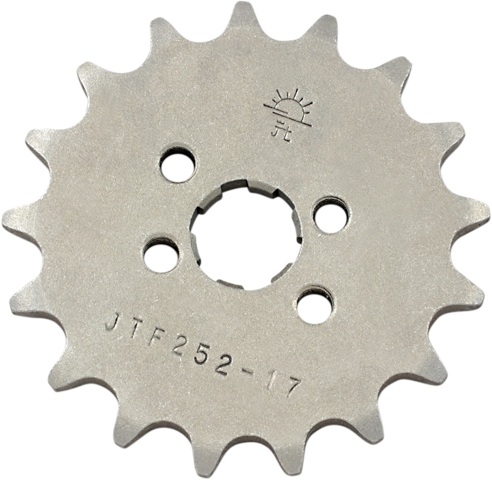 Front Steel Countershaft Sprocket - 17 Tooth 420 - Click Image to Close