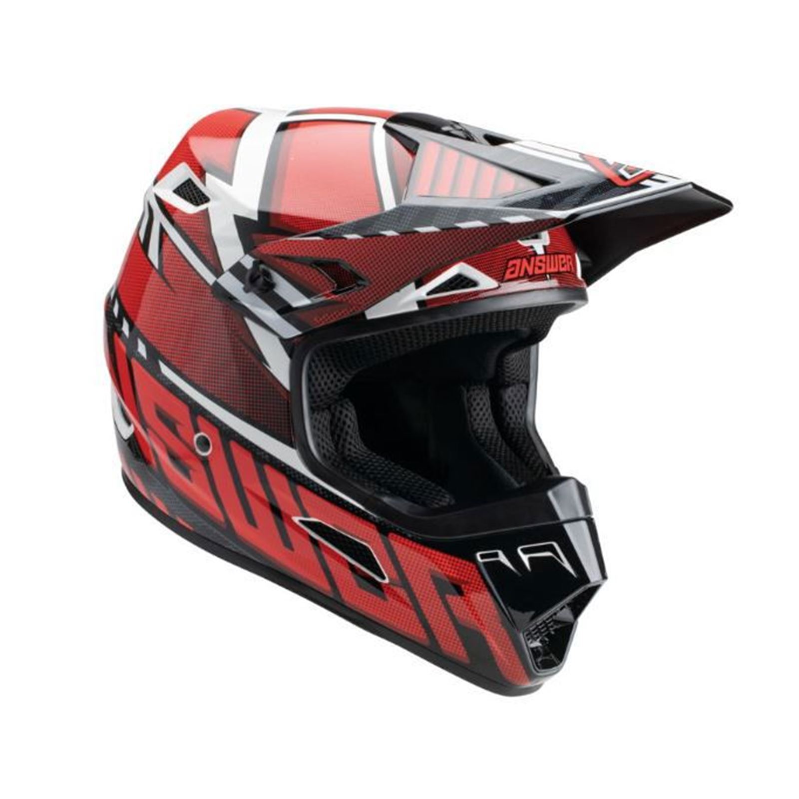 Answer AR3 Rapid Helmet Red/Black/White - Medium - Click Image to Close