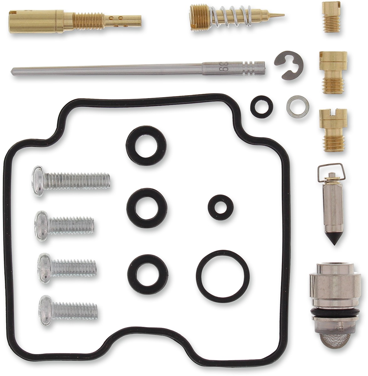 ATV Carburetor Repair Kit - For 05-07 Yamaha YFM350 Raptor SE - Click Image to Close