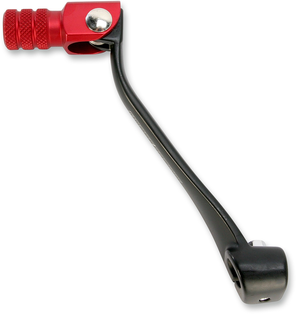 Anodized Forged Folding Shift Lever Black/Red - For 07-20 Honda CRF150R - Click Image to Close